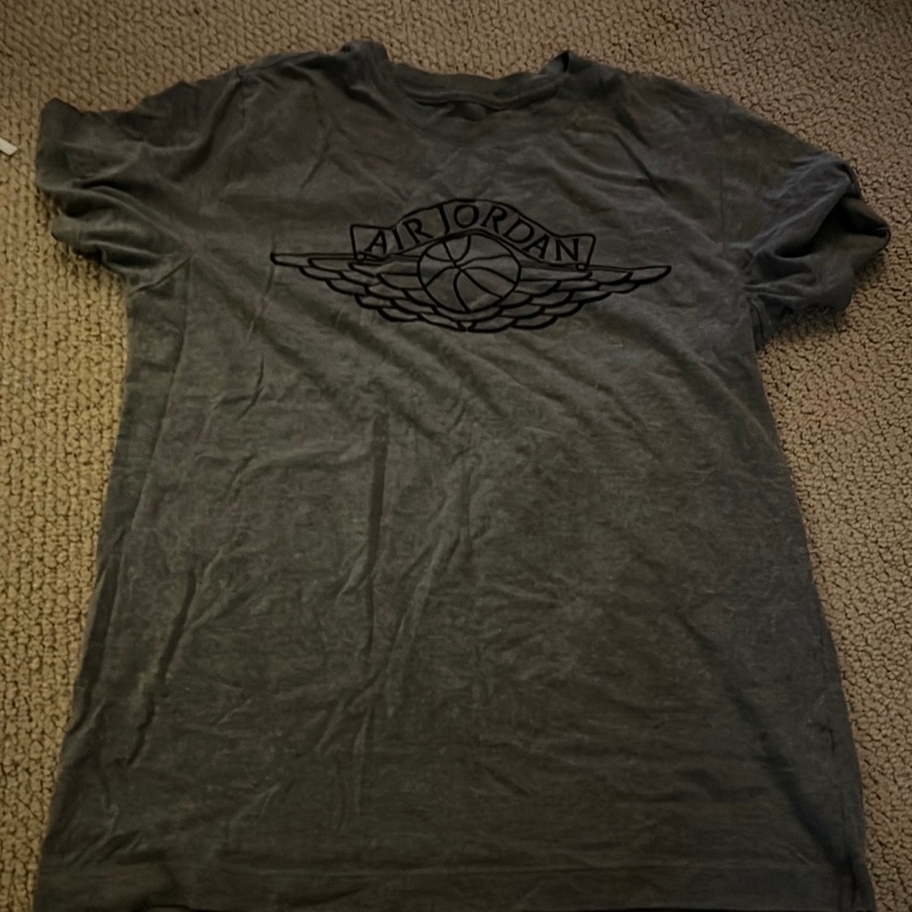 Air Jordan Grey Shirt